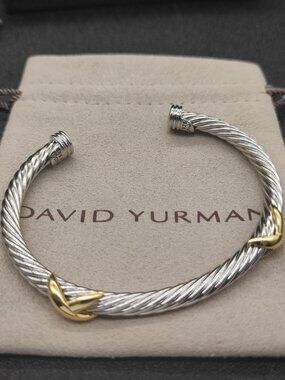David Yurman 5mm Double X Bracelet